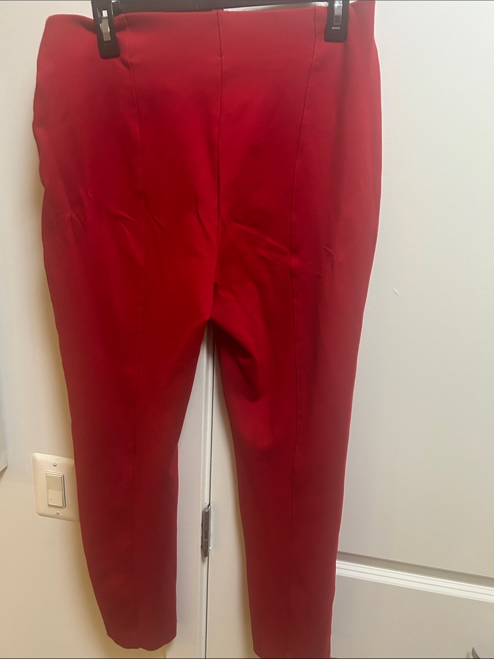 Rafaella Women’s Red Slim Comfort Ponte Knit Pants 12 - Picture 5 of 6